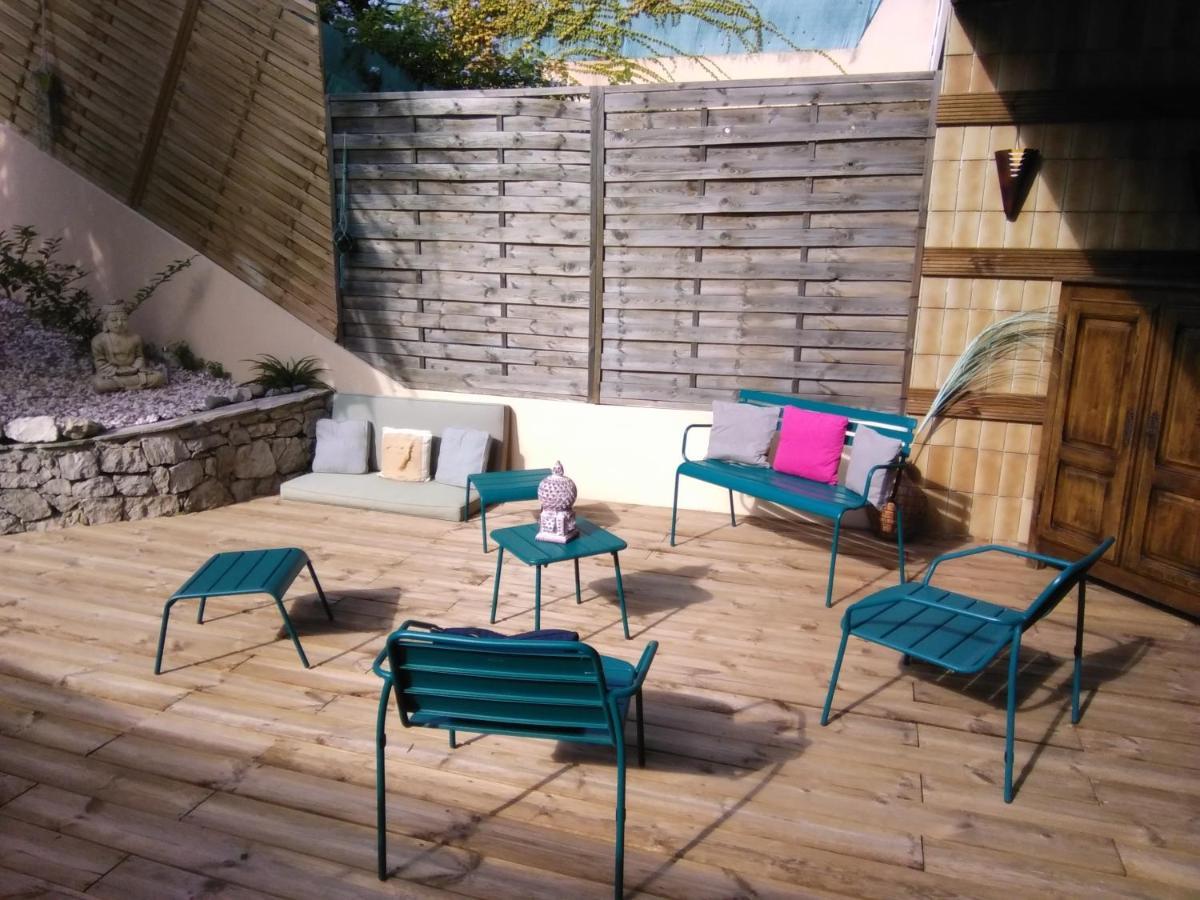 Nice- Gairaut - Jardin Prive- Grand F1 Lumineux-Piscine Collective Extérieur photo