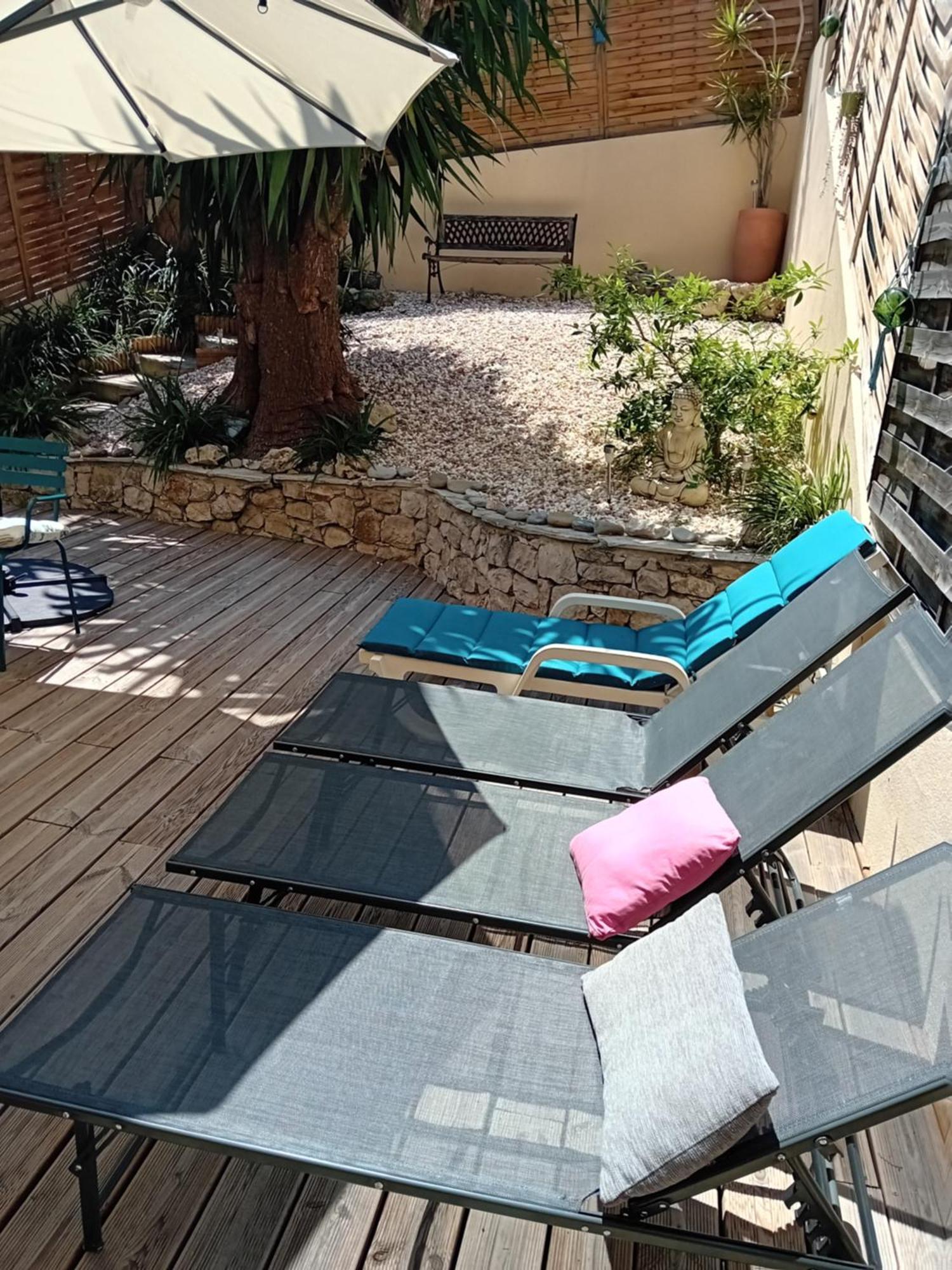 Nice- Gairaut - Jardin Prive- Grand F1 Lumineux-Piscine Collective Extérieur photo